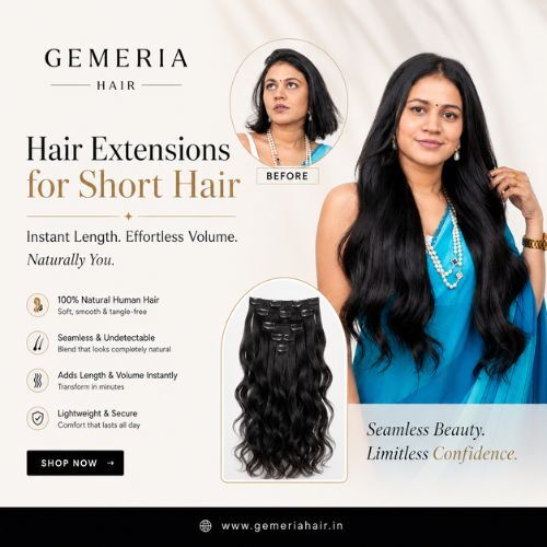 Greater Noida, Fashion & Design, Shop Quality Hair Extensions For Short Hair At The Right Price
