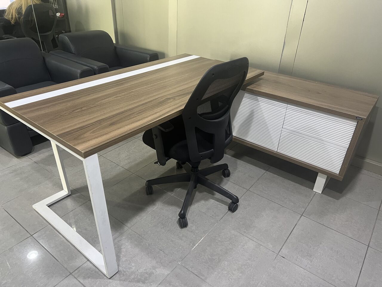 Riyadh, Furniture, SAR 10,  I Want To Sell Office Table, Chairs, Reception Desk, Computers, Printer Etc