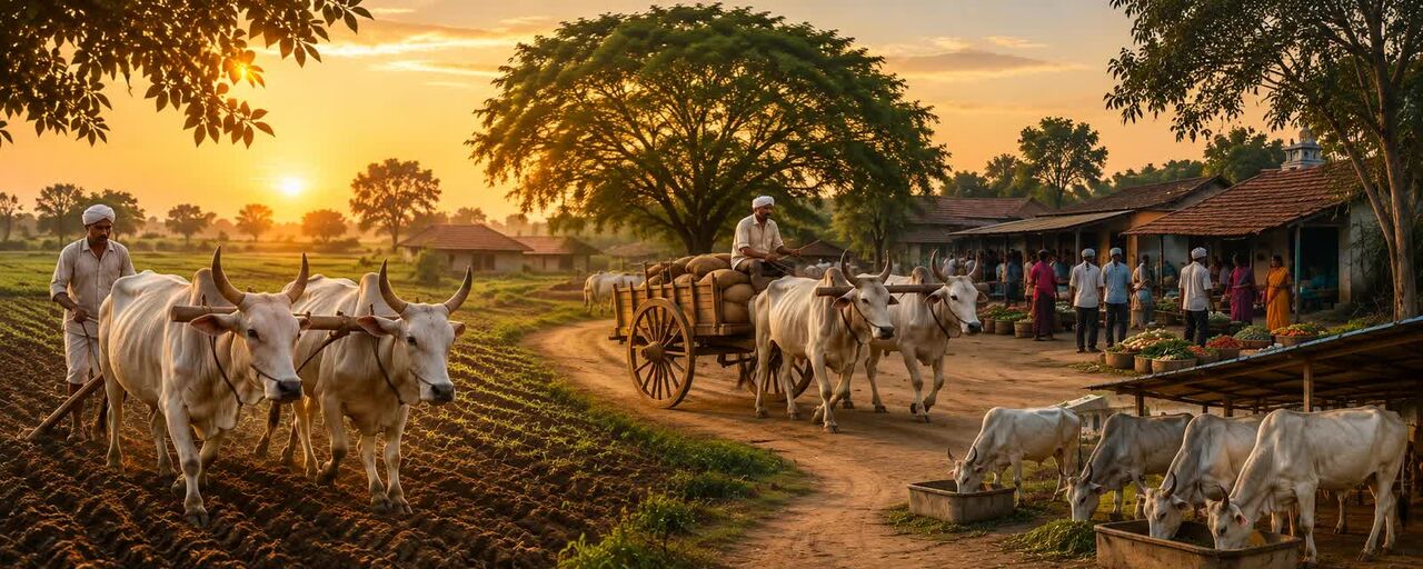 New Delhi, General, Bull Conservation And Rural Employment: Creating Opportunities In Villages