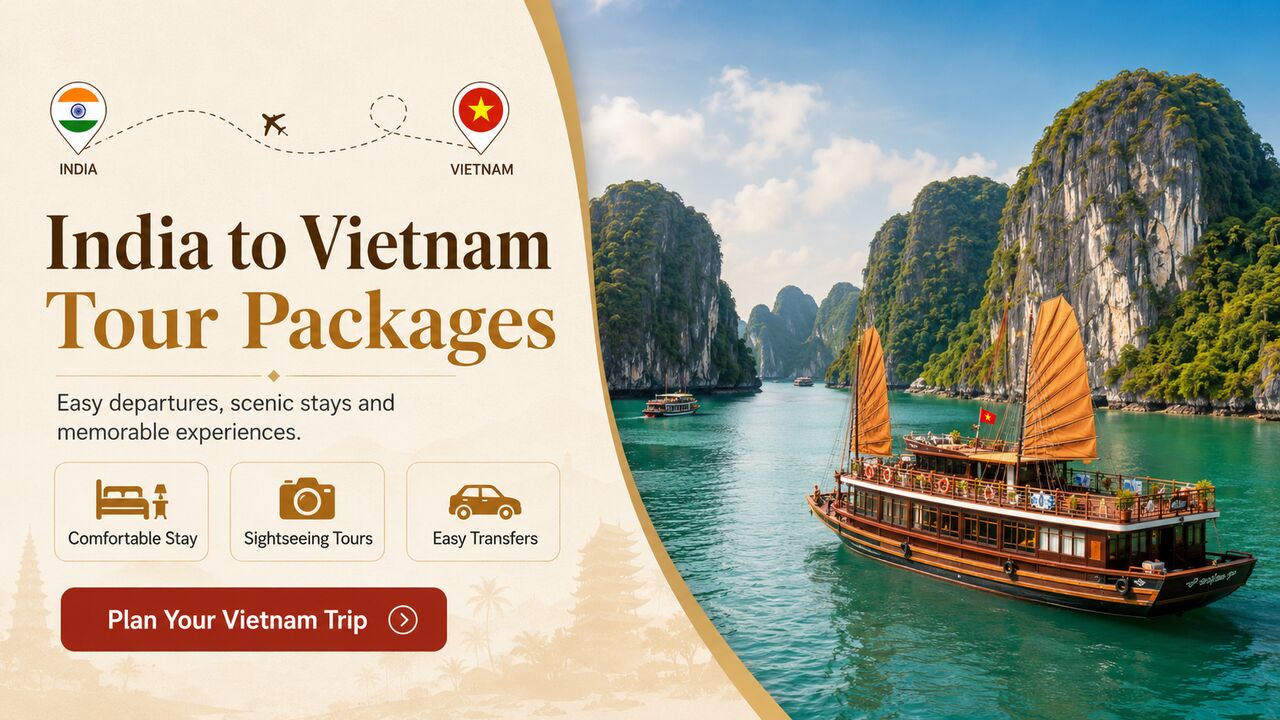 Noida, Travel, Discover The Best India To Vietnam Tour Packages For An Unforgettable Journe