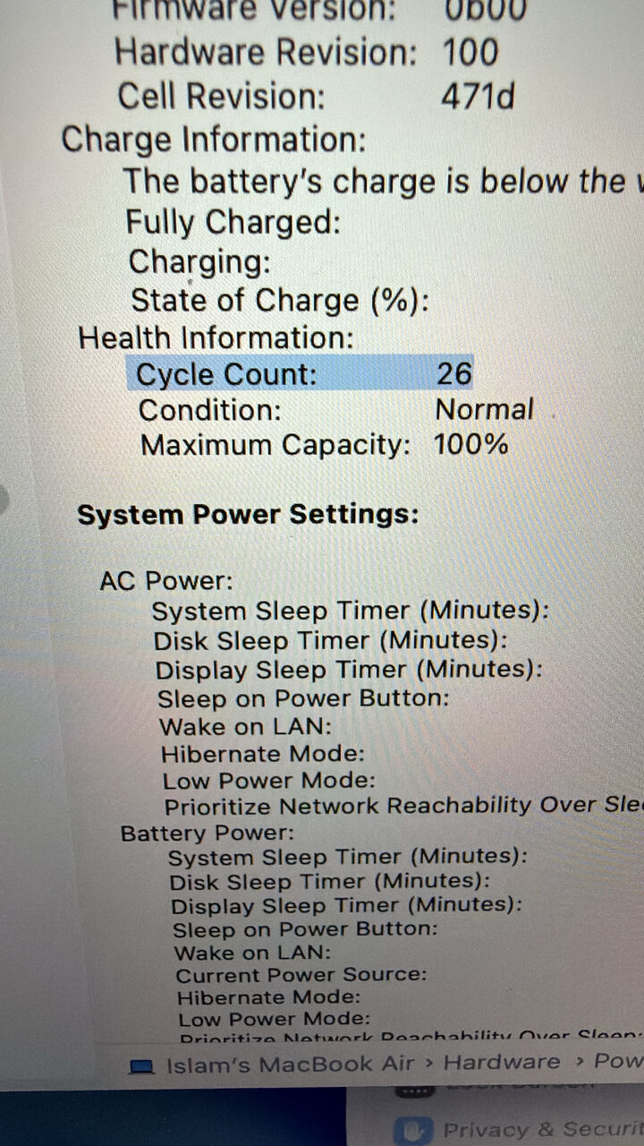 Riyadh, Computers, SAR 4180,  Macbook Air M4 Used Like New 205