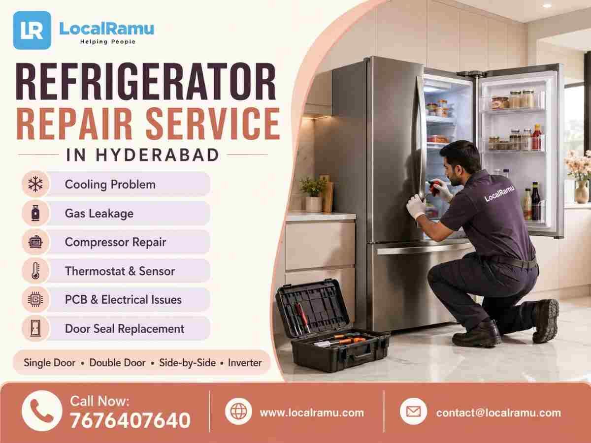 Hyderabad, Appliance Repair, Trusted LocalRamu Refrigerator Repair Service In Hyderabad