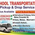 SCHOOL BUS TRANSPORTATION (PICK UP & DROP )