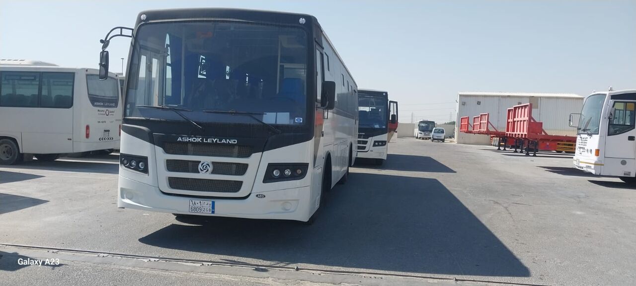 Jubail, Vehicles, Cars & Trucks , SAR 11000,  ASHOK LAYLAND 50 SEATER 2026,  2026,  Manual,  0000 KM,  11000/-SAR ASHOK LAYLAND AC BUSES WITH DRIVER ON MONHTLY RENT