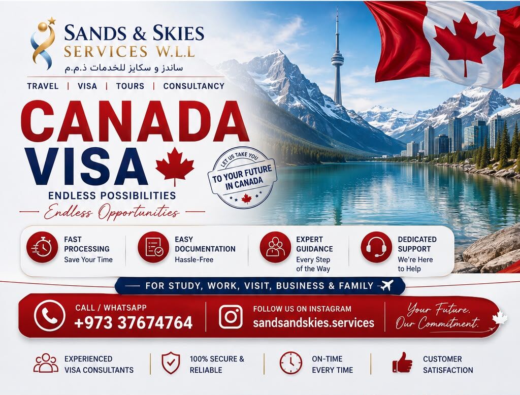 Manama, Marketing, 🌍 SIX DESTINATIONS. ONE VISA TEAM.
