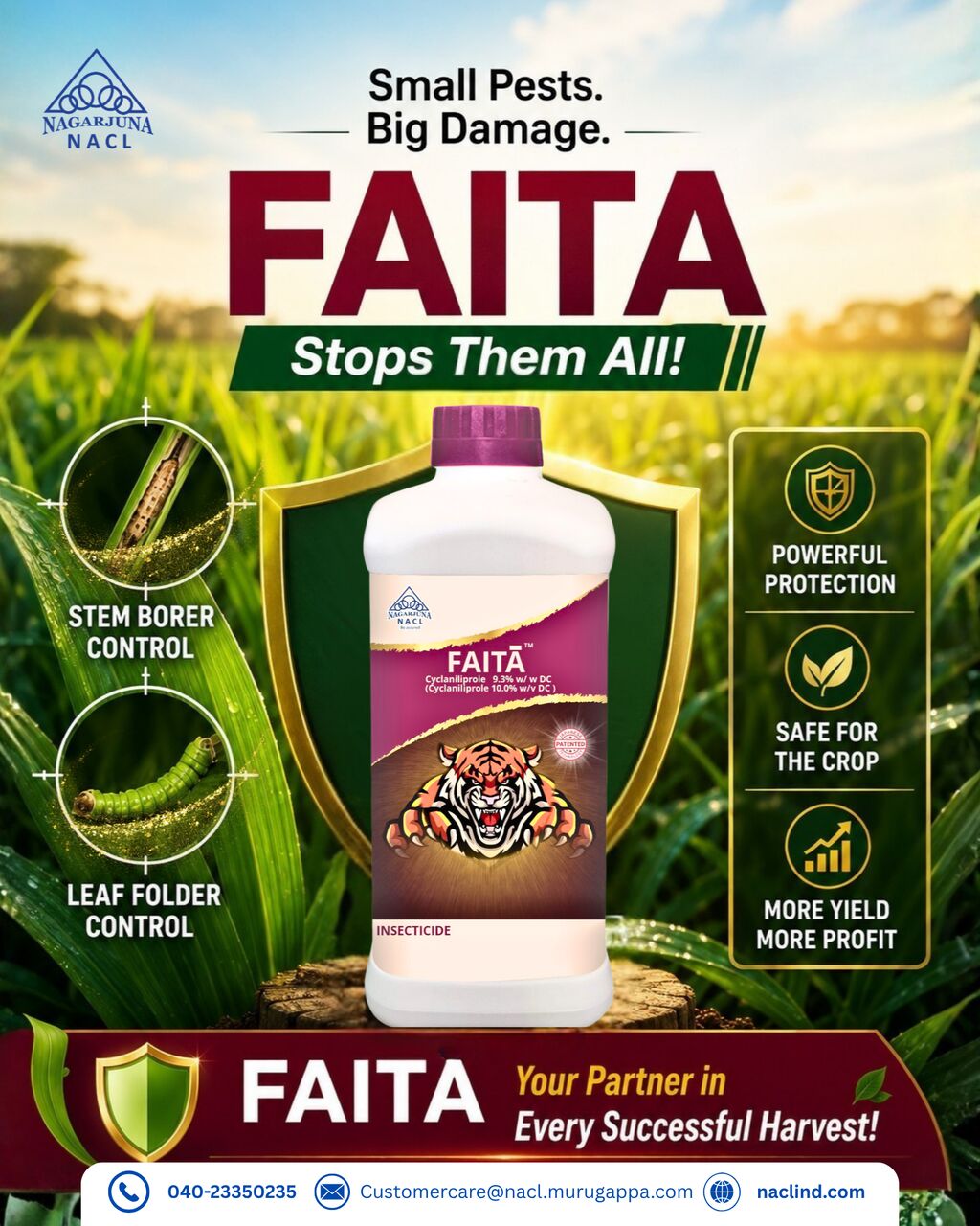 Hyderabad, Farm & Garden, INR 500,  Advanced Crop Protection Solutions For Indian Farms | NACL