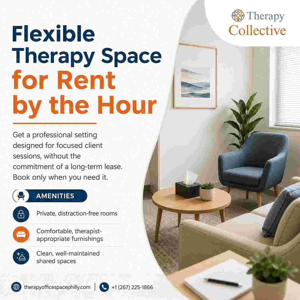 New York, Business, Professional Therapy Space Available By The Hour