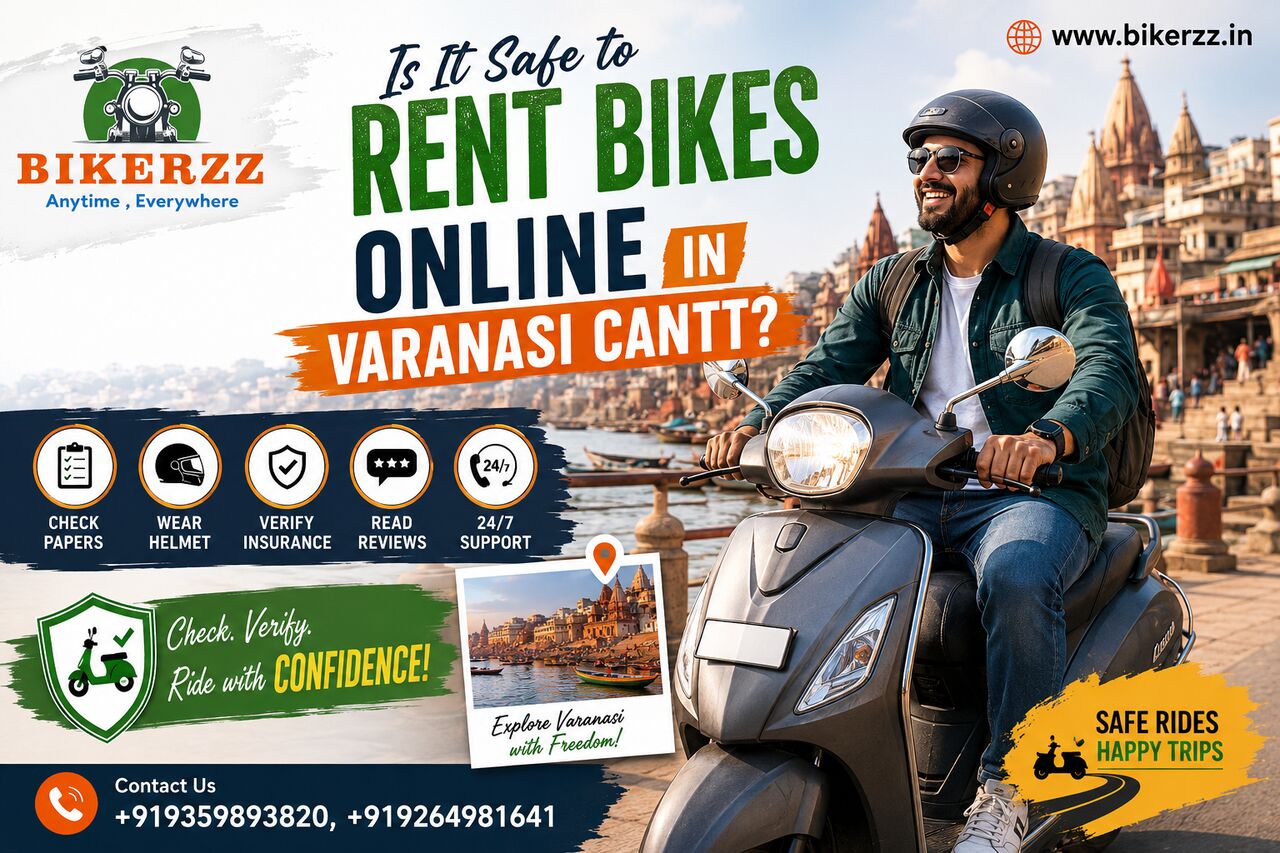 Lucknow, Automotive, Is It Safe To Rent Bikes Online In Varanasi Cantt?