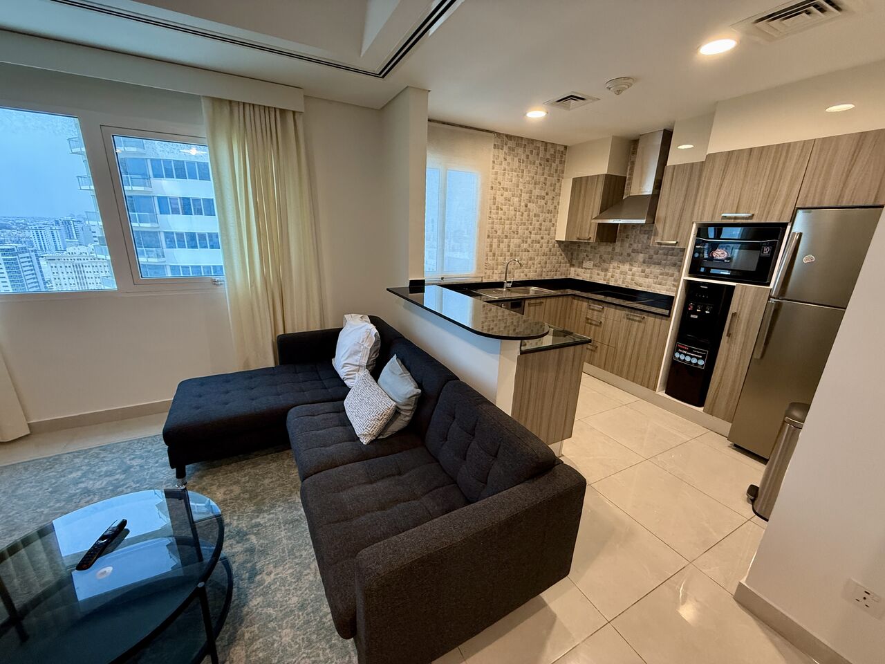 Manama, Apartments, Flats, Houses & Villas, BHD 320/month,  Furnished,  80 Sq. Meter,  Beautiful One Bedroom For Rent In Sannabis !