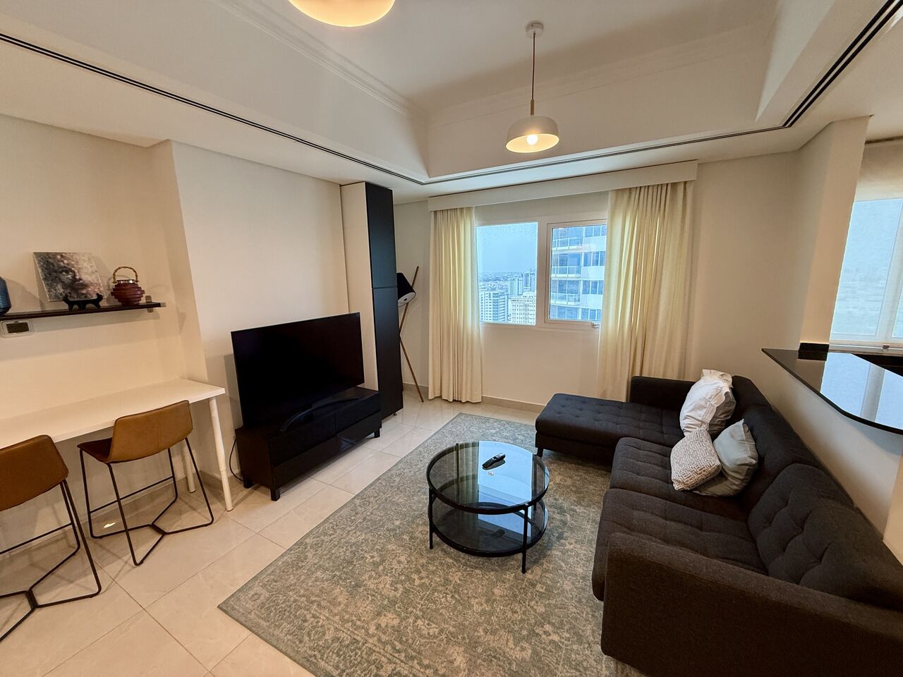 Manama, Apartments, Flats, Houses & Villas, BHD 320/month,  Furnished,  80 Sq. Meter,  Beautiful One Bedroom For Rent In Sannabis !