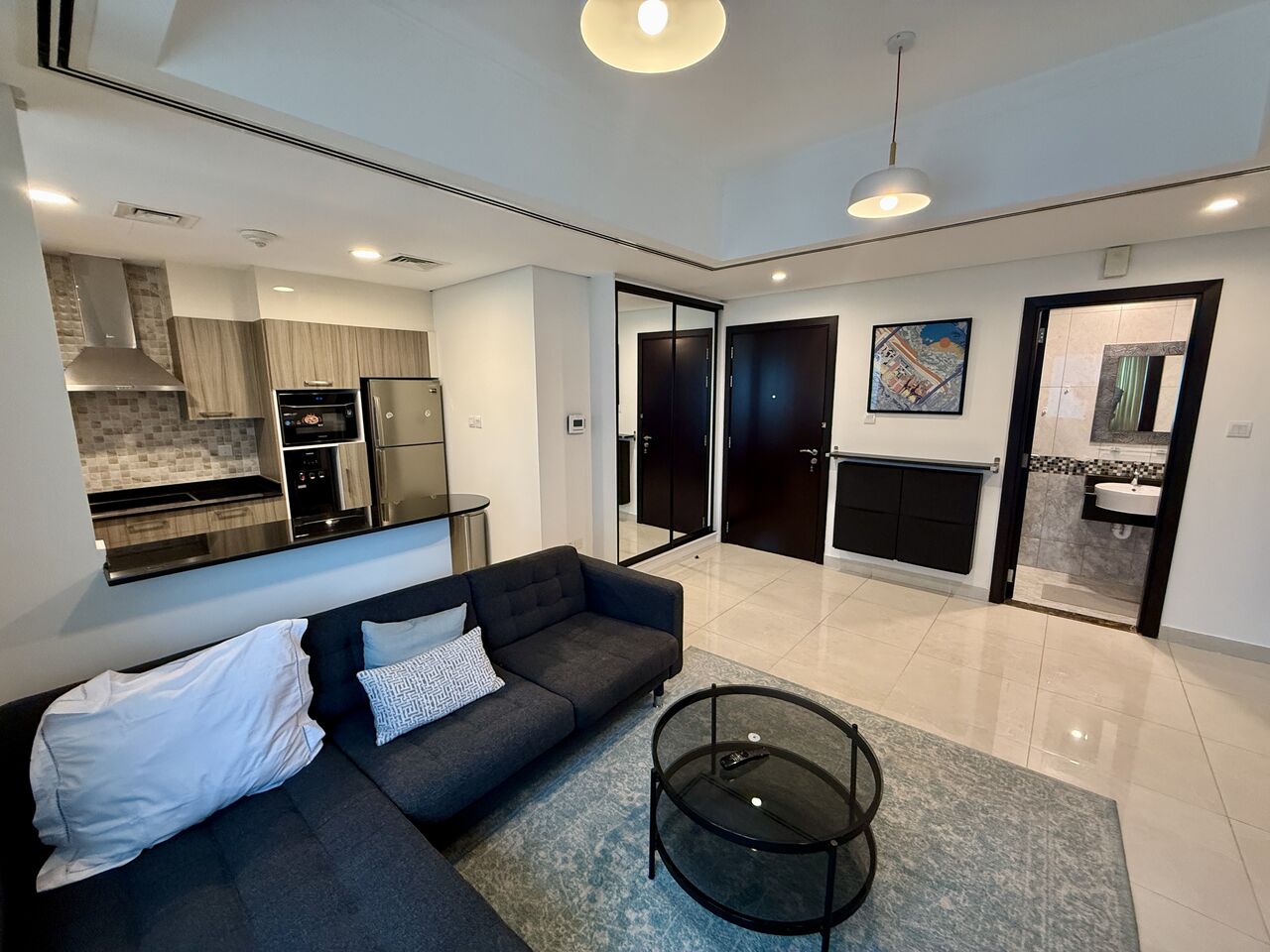 Manama, Apartments, Flats, Houses & Villas, BHD 320/month,  Furnished,  80 Sq. Meter,  Beautiful One Bedroom For Rent In Sannabis !