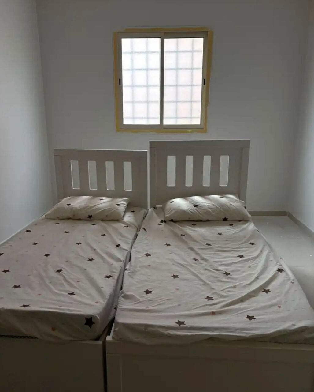 Riyadh, Furniture, SAR 500,  Bedroom Set With Two Single Beds, Wardrobe, And Mattresses