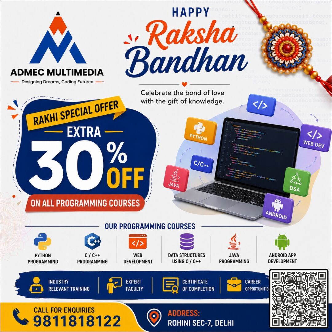 New Delhi, Education, Special Rakhi Offer On All Programming Courses