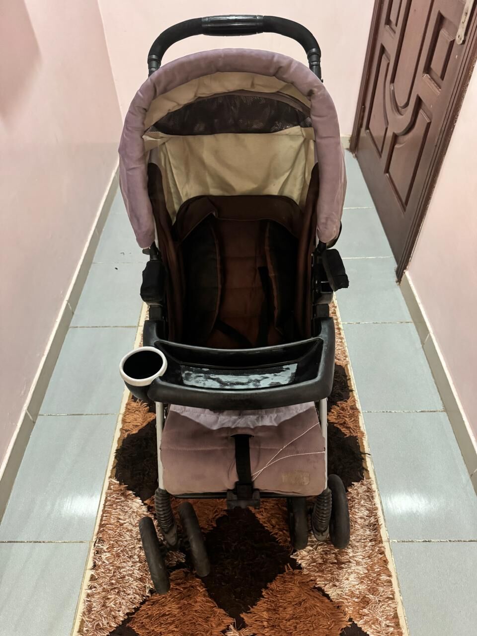Jeddah, Baby & Kid Stuff, SAR 500,  My Junior Baby Stroller +carry Cot(Car Seat+bag )