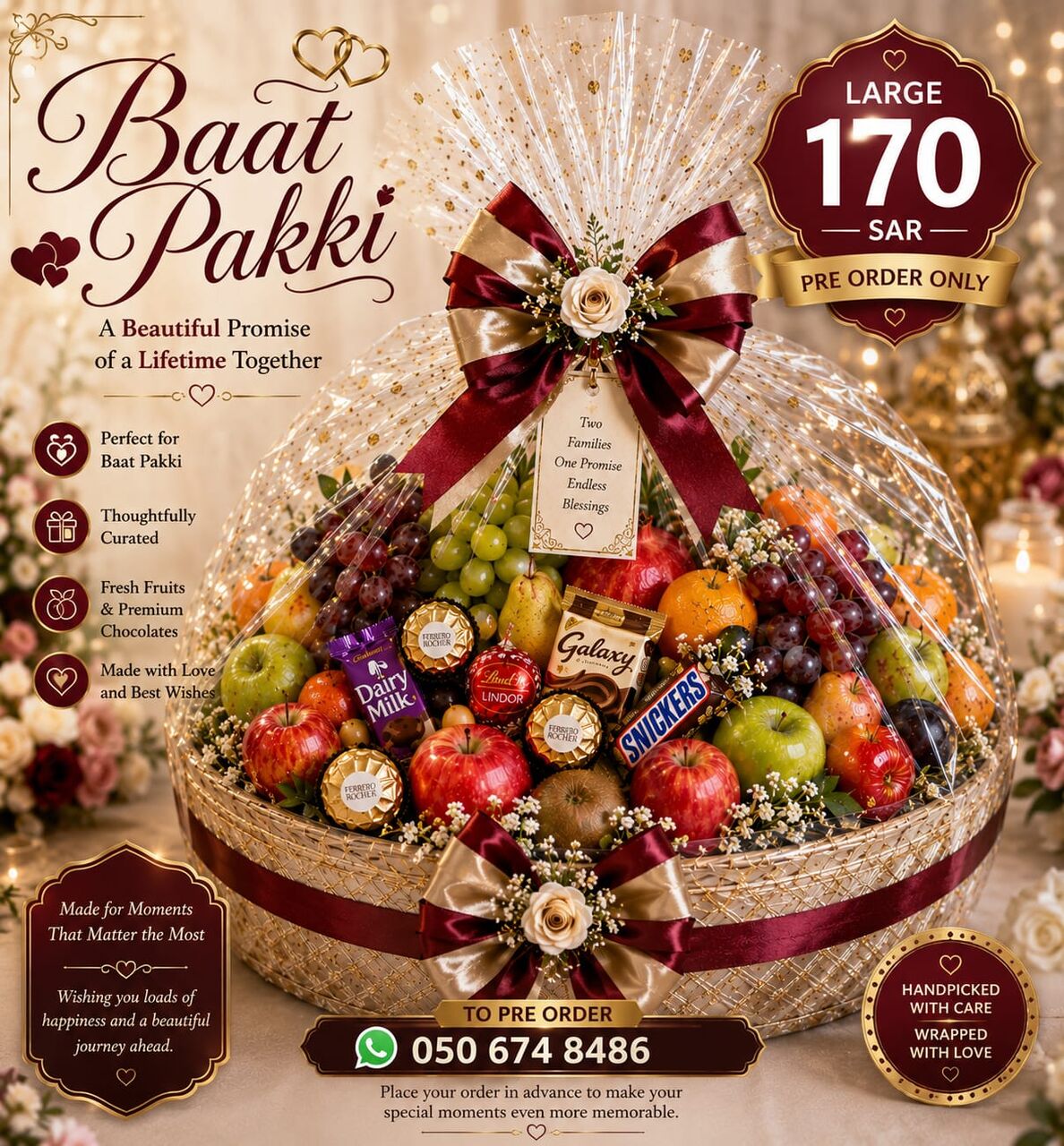 Jeddah, Food, SAR 35,  BUSTAN FRESH FRUIT BASKET
