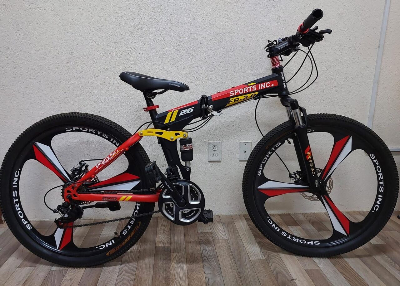 Jubail, Bicycles, SAR 699,  For Sale: Sports Inc 26" Folding Mountain Bike (FR-2.0)