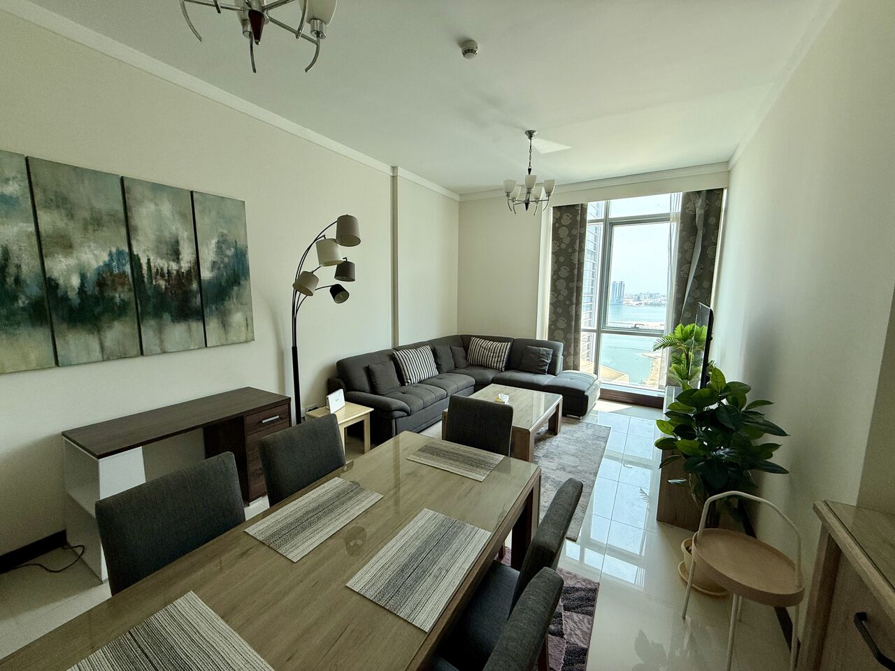 Juffair, Real Estate For Sale, BHD 78,  2 BR,  129 Sq. Meter,  Sea View Luxury 2 Bedrooms + Maid Room