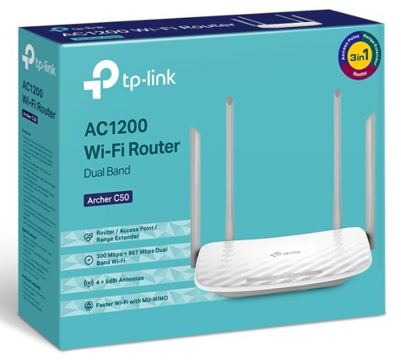 Al Aziziyah, Tablet Computers, SAR 99,  Tp-link AC1200 - Dual Band Internet Router - Four Antennas