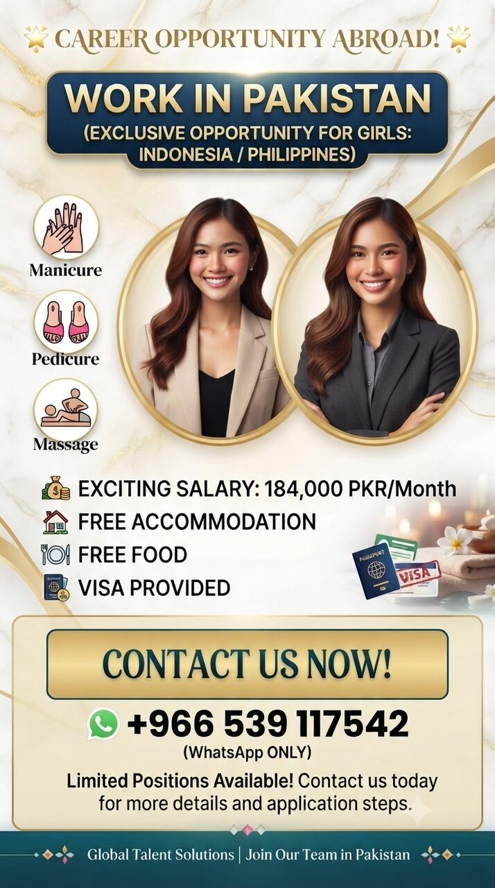 Islamabad, Jobs, Manicure Pedicure Massage