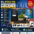 BHD 105,  DELL Computer Set Intel Core I7 7th Gen DDR4 8GB RAM/240GB SSD 22&rsquo;&rsquo;inch Monitor Full HD
