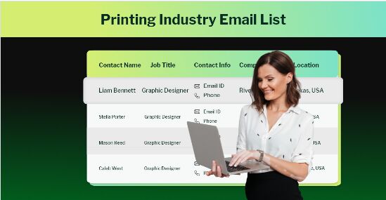 London, Business, Get Verified Printing Industry Email List For B2B Leads