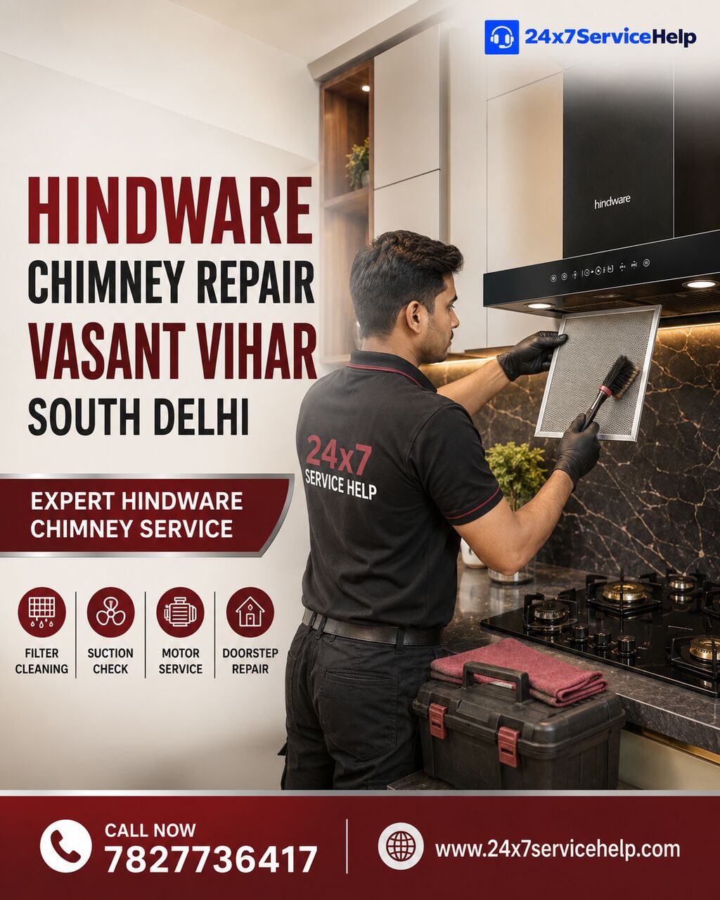 New Delhi, Appliance Repair, Elica Chimney Repair Service In Vasant Vihar South Delhi