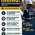 * Telecommunications QC Inspector (Aramco Approved With CBT) * Rotary Mechanical QC Inspec