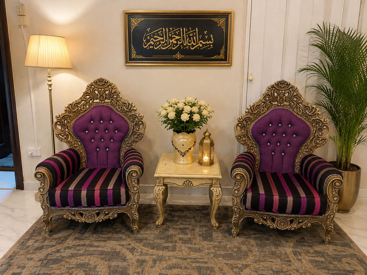 Jeddah, Furniture, SAR 100,  Guest Room Chairs With Center Table