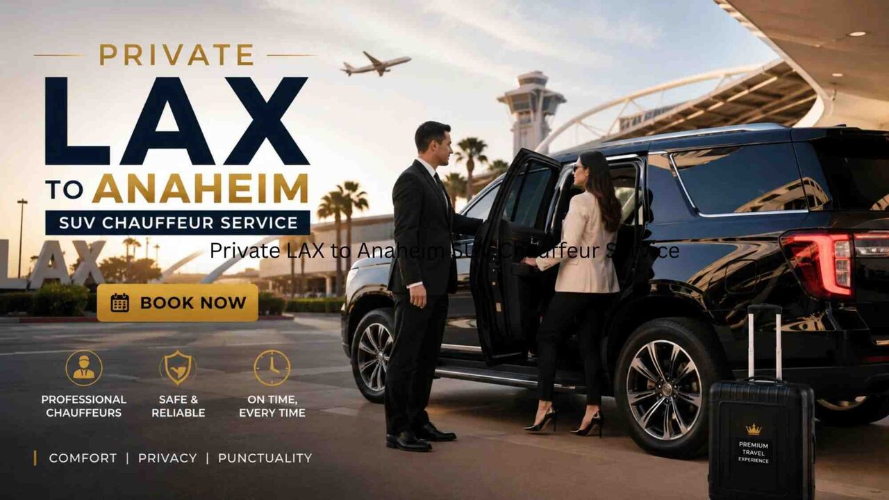 New York, Free Items, LAX To Anaheim Private SUV Chauffeur Service | K32 VIP