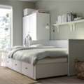 SAR 200,  Ikea Sofa Cumbed ( Hemnes) With 1 Free Mattress