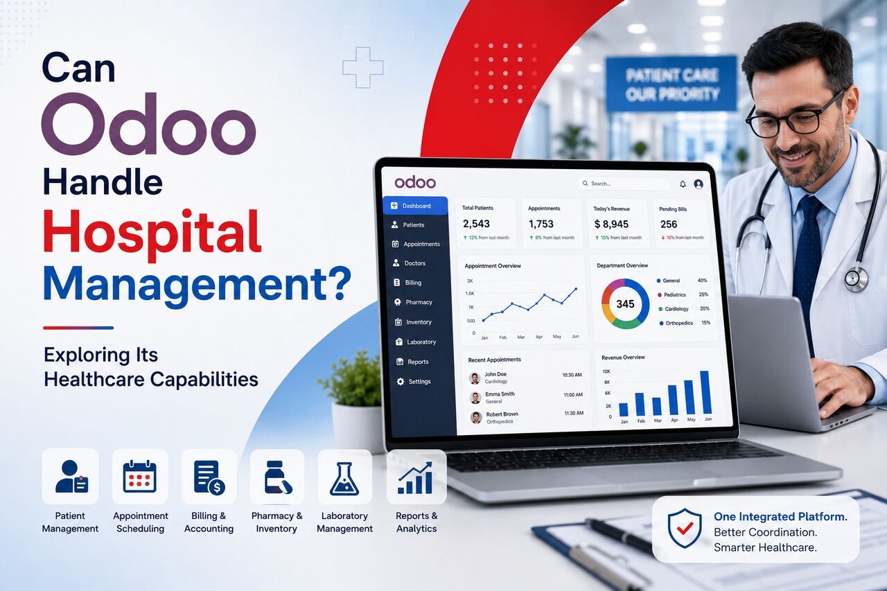 Mumbai, Business, Can Odoo Handle Hospital Management? Exploring Its Healthcare Capabilities