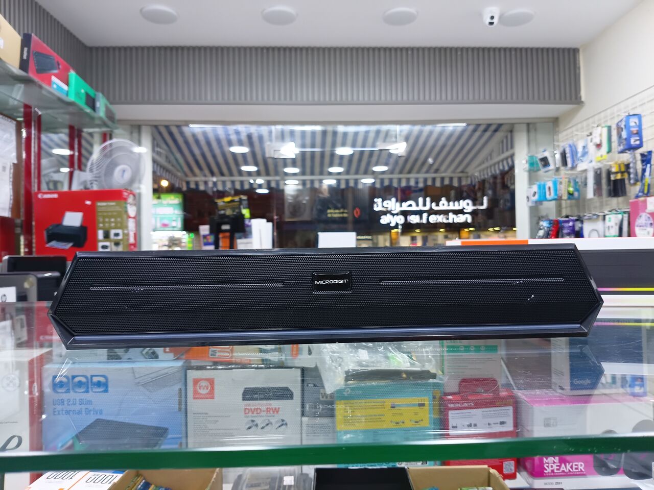 Riffa, Computers, BHD 10,  Micro Digit MS350BS Portable Soundbar - Wireless Bluetooth, RGB, FM & USB