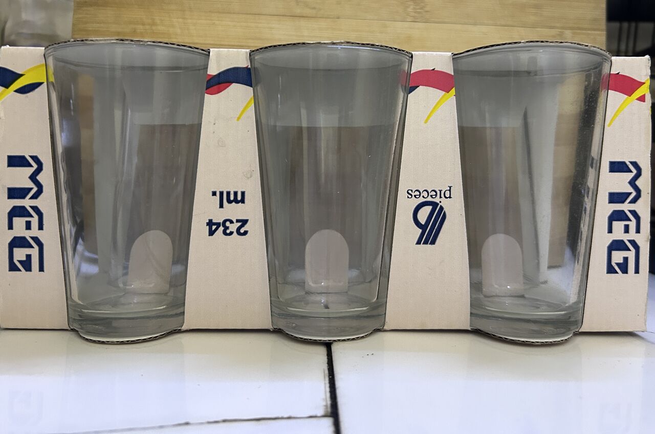 Dubai, Household Items, AED 100,  BRAND NEW 6-PIECE GLASS SET