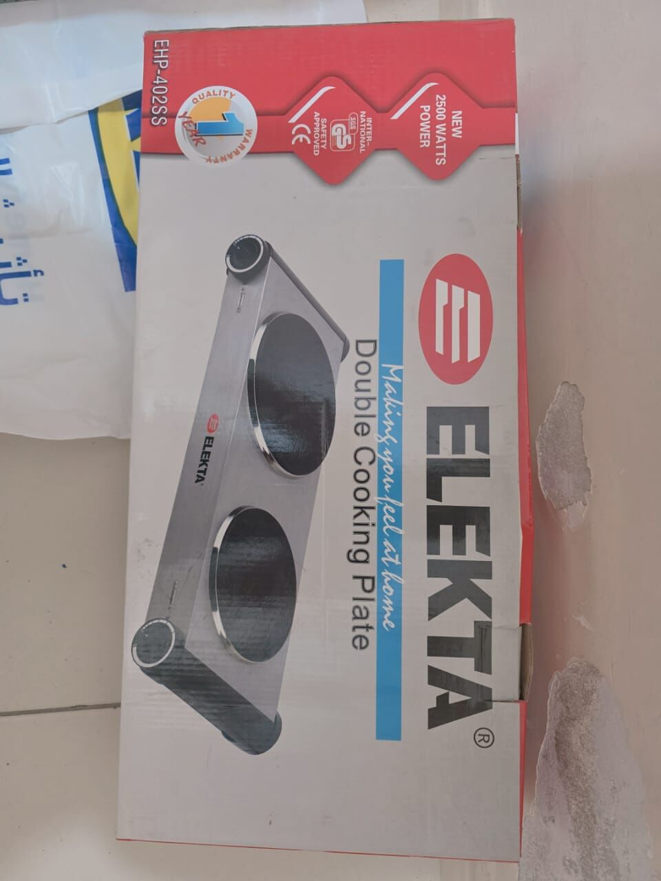 Bani Malik, Electronics, SAR 50,  Elekta Double Cooking Plate Electric Stove Brand New
