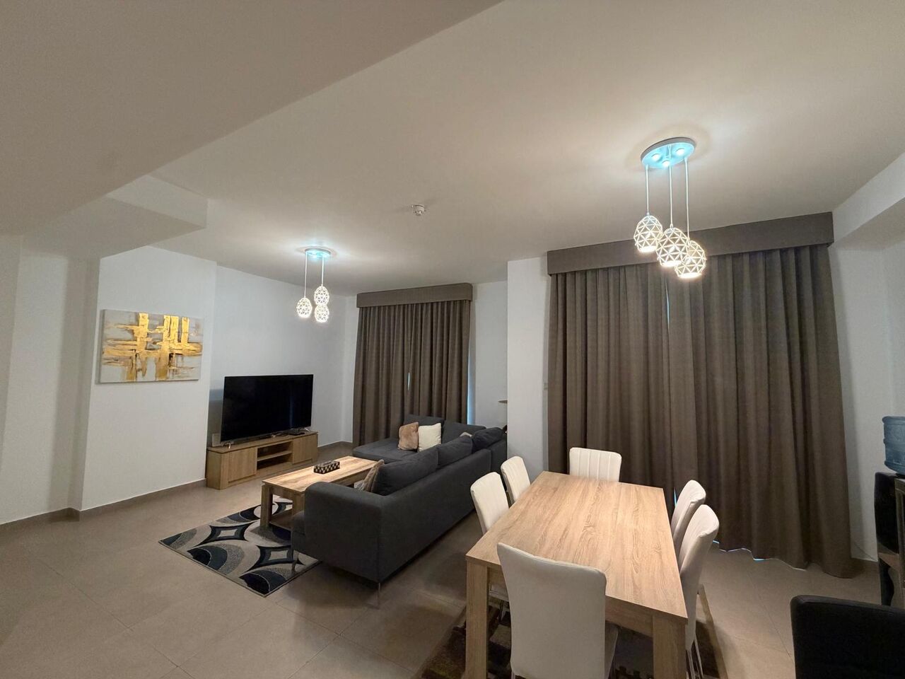 Juffair, Apartments, Flats, Houses & Villas, BHD 435/month,  Furnished,  2 BR,  145 Sq. Meter,  Beautiful Fully Furnished 2 Bedroom Duplex Apartment