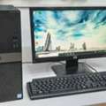 BHD 93,  Dell Core I7 7th Gen PC RAM 8GB SSD 256GB 19" Monitor Win 11 & Office 2024 Ready To Use