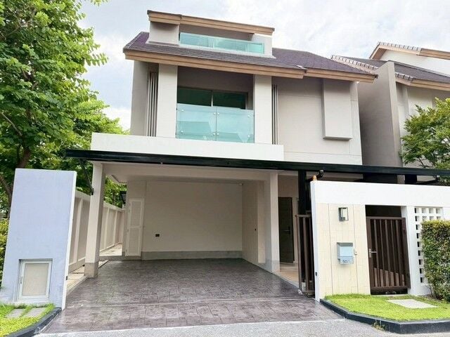 Bangkok, Real Estate For Sale, THB 17000000,  3 BR,  40 Sq. Feet,  ขายบ้านเดี่ยว 3 ชั้นหลังมุม ไพรเวท 
