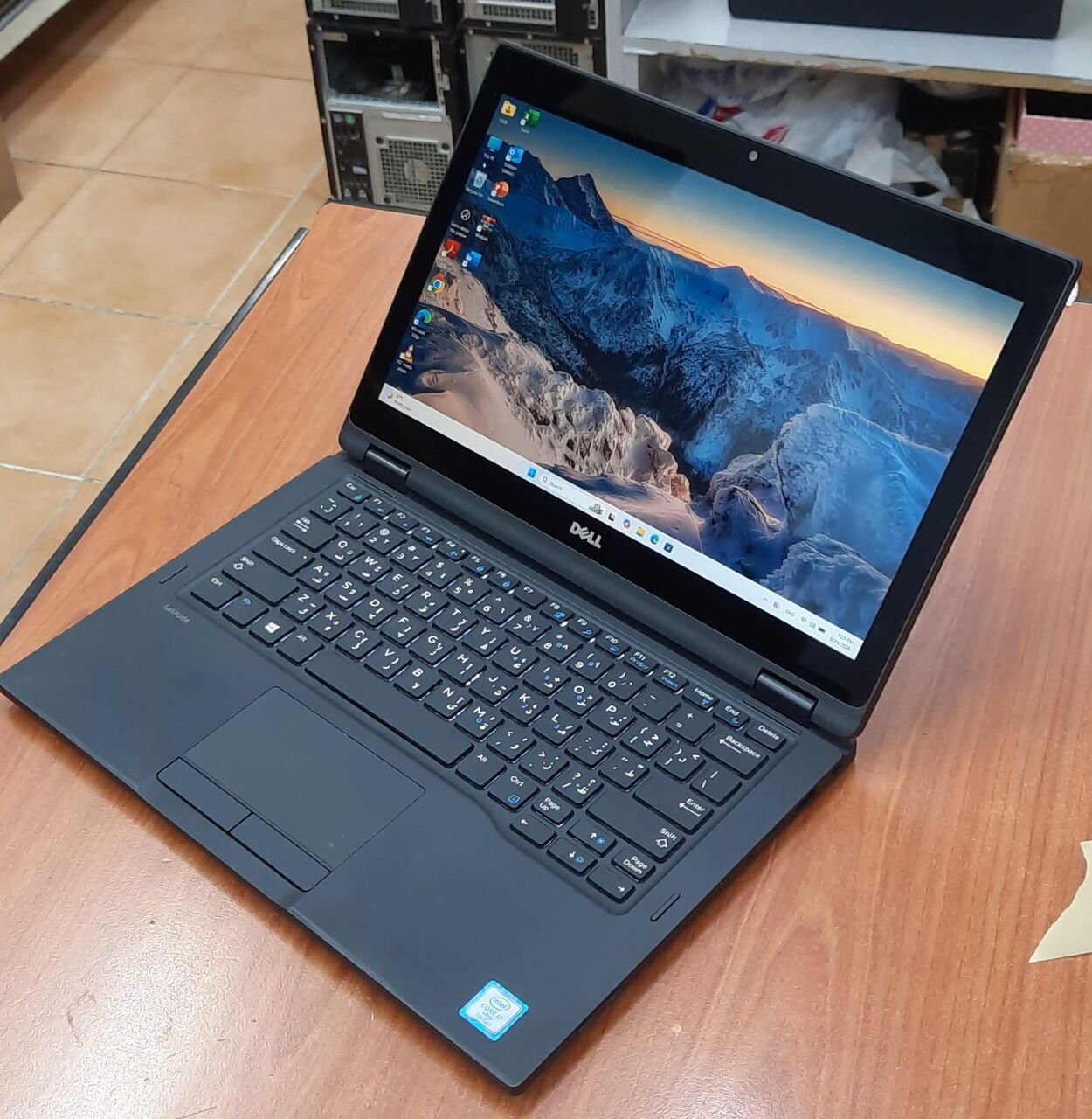 Manama, Electronics, BHD 103,  DELL Core I7 Touch Laptop + Tablet Free Bag & Mouse 16GB RAM 13.3" Touch 360* Flip Screen