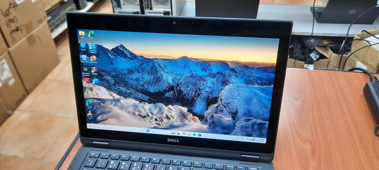 Manama, Electronics, BHD 103,  DELL Core I7 Touch Laptop + Tablet Free Bag & Mouse 16GB RAM 13.3" Touch 360* Flip Screen
