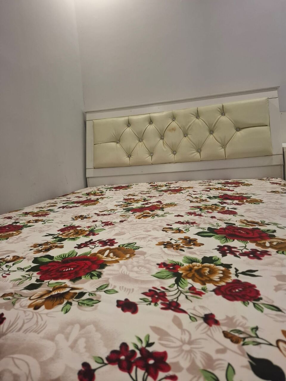 Riyadh, Furniture, SAR 550,  IKEA Queen-Size Bed + Mattress & Children&rsquo;s Bed + Mattress For Sale