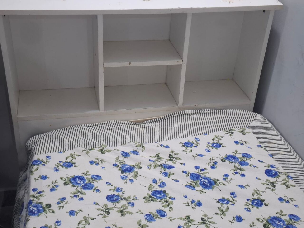 Riyadh, Furniture, SAR 550,  IKEA Queen-Size Bed + Mattress & Children&rsquo;s Bed + Mattress For Sale