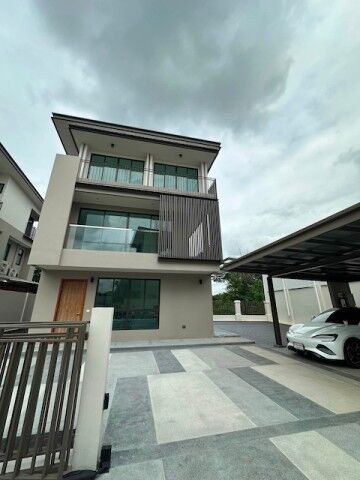 Bangkok, Real Estate For Sale, THB 16800000,  3 BR,  97 Sq. Feet,  BS1069 ขายบ้านเดี่ยวหรู 3 ชั้น AQ ARBOR สวนหลวง ร.9