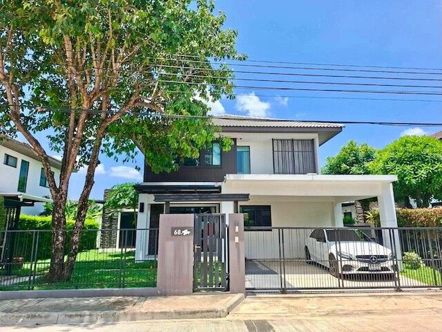 Bangkok, Villas, THB 69000,  66 Sq. Feet,  BH4285 ให้เช่าบ้านเดี่ยว **Mantana Bangna Km.7** ติด Mega Bangna บ้านสว
