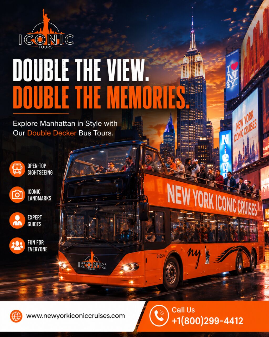 New York, Travel, New York Hop On Hop Off Bus: Best NYC Bus Tours Guide
