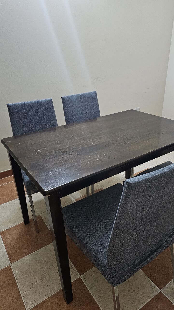 Adliya, Furniture, BHD 25,  Table And 4 Chairs For Sale