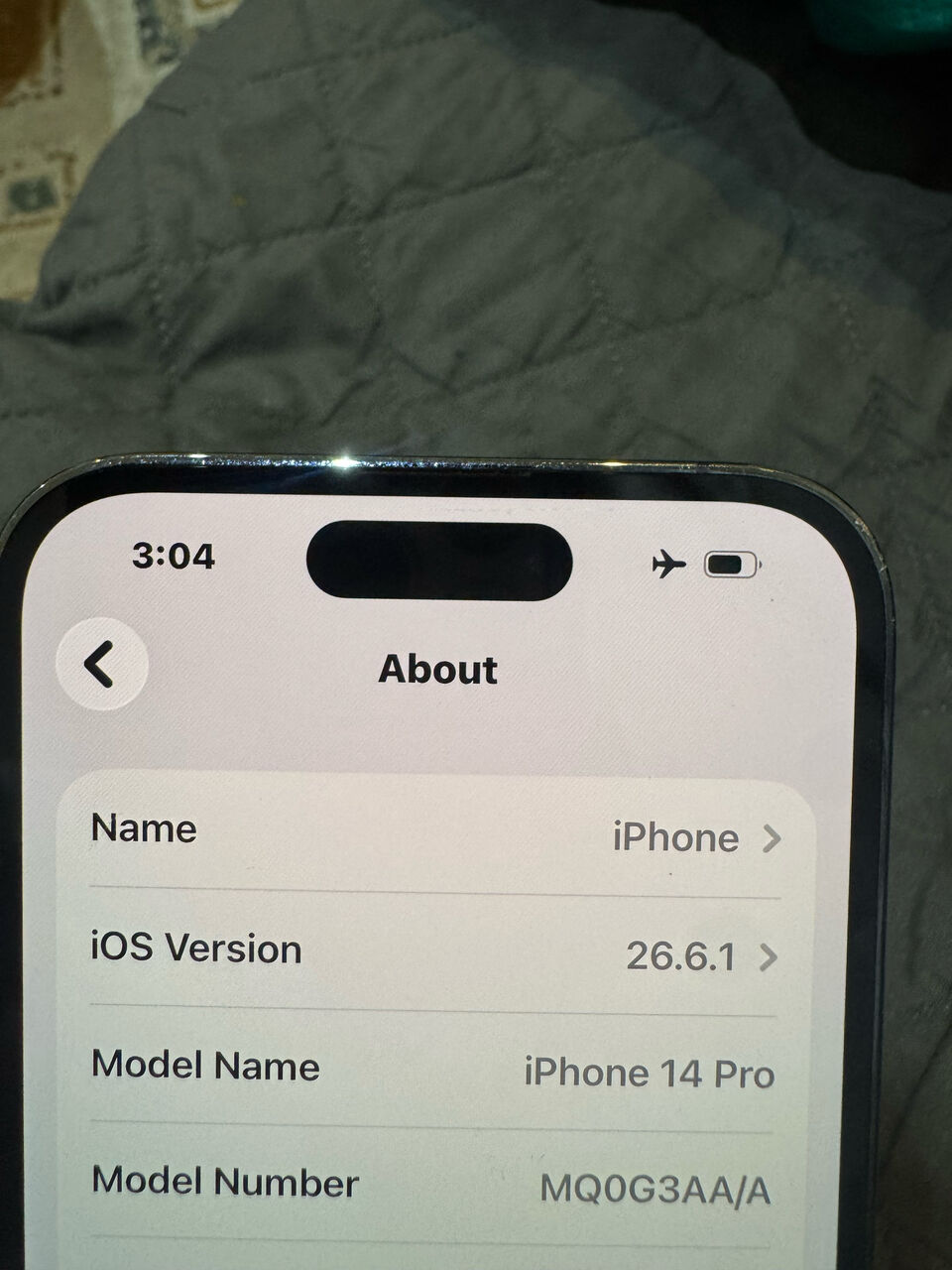 Khobar, Mobile Phones, SAR 2000,  Iphone 14 PRO 128gb Battery 86% Single Person Used