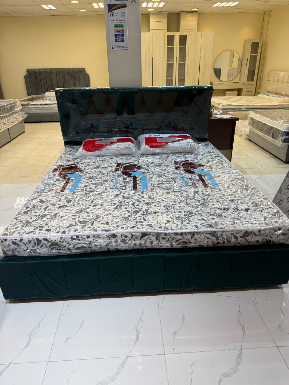 Jeddah, Furniture, SAR 5,  New High Quality Double Bed Single Bed And Medium Bed Availabe