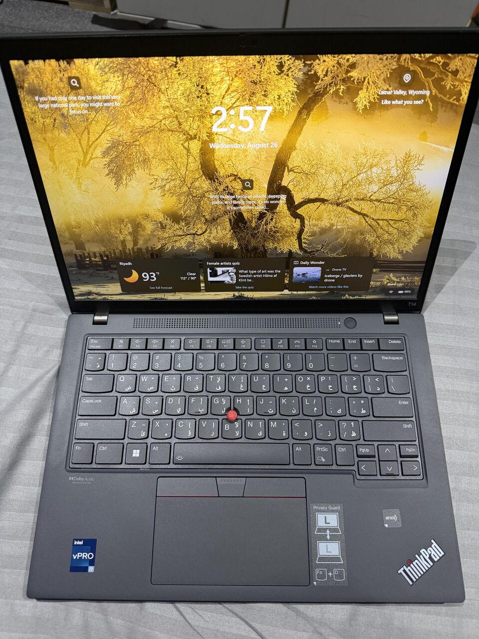 Riyadh, Computers, SAR 2900,  Lenovo Thinkpad T14 Touch Gen 3 Core I7 12Th Gen 32GB/512 Ssd Like New
