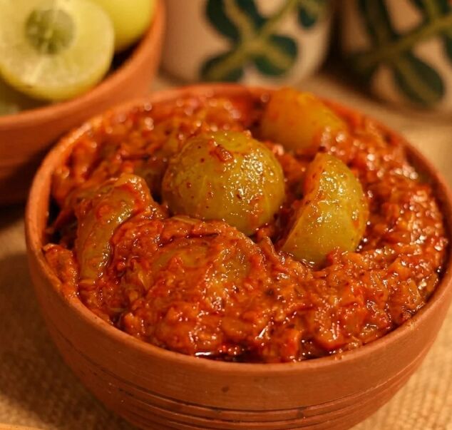 Mumbai, Food, INR 300,  Amla Pickle (Usirikaya Pachadi)