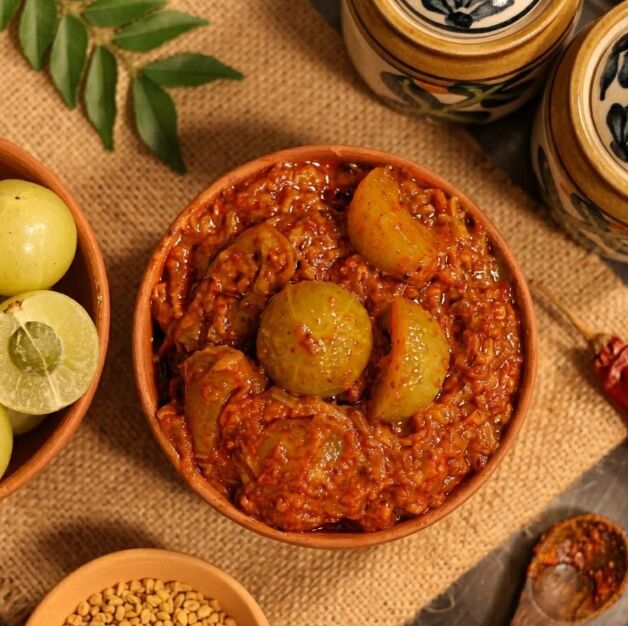 Mumbai, Food, INR 300,  Amla Pickle (Usirikaya Pachadi)